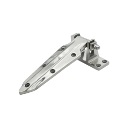 Dobradiça Porta Frigorifica c/ Ajuste de Altura Cromada