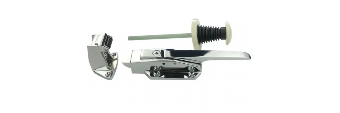 Puxador p/ Portas Frigorificas Semi-Embutido